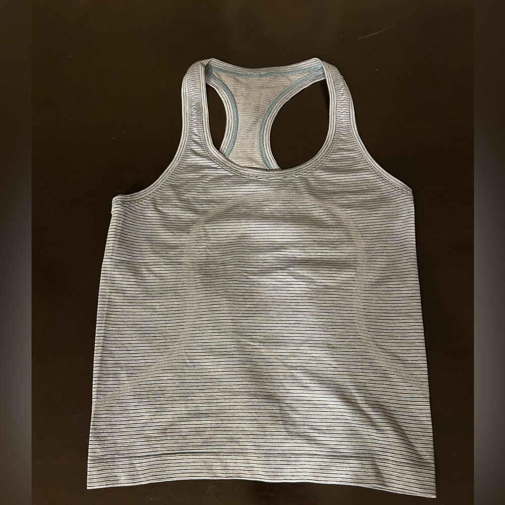 Lululemon Athletica Swiftly Striped Tank Top